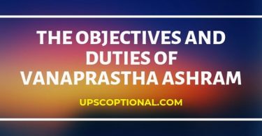 the-objectives-and-duties-of-Vanaprastha-Ashram