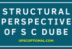 Structural Perspective of S C Dube