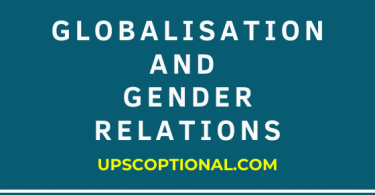 Globalisation and Gender Relations