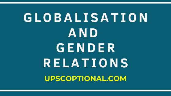 Globalisation and Gender Relations