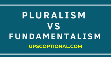 PLURALISM VS FUNDAMENTALISM